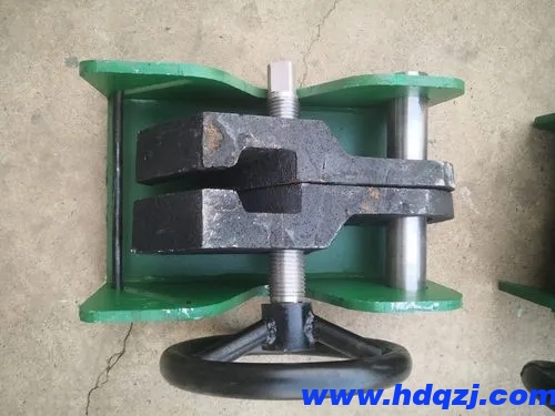 HSJ型简易型翻板夹轨器