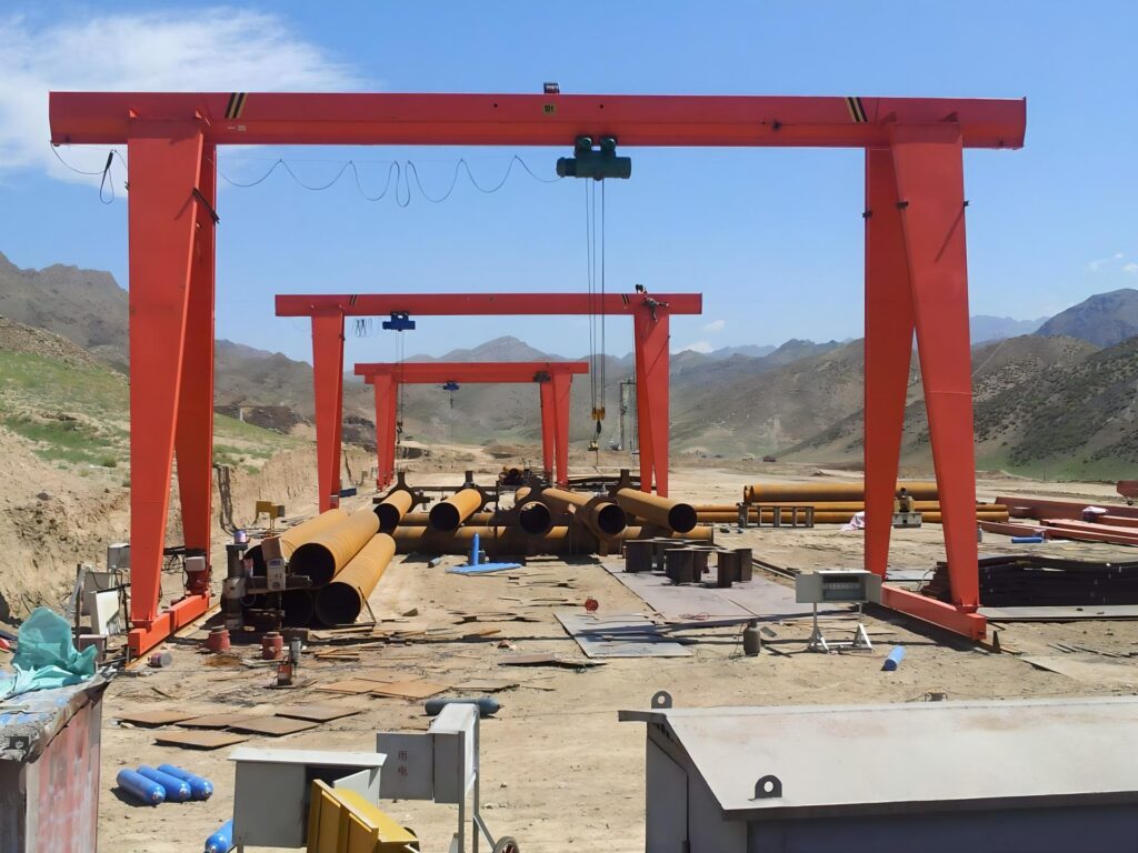 20吨厢型式电动葫芦龙门吊