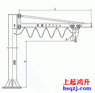 KBK型旋臂起重机图纸